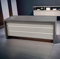 Nuevo conjunto de muebles de oficina modernos, último Escritorio de oficina, diseños de mesa de oficina simples, escritorio ejecutivo CEO