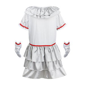 Disfraz de Payaso de Terror para Niñas, Vestido con Volantes, Estilo Circo, para Halloween, Actuaciones y Cosplay - Product Image 3