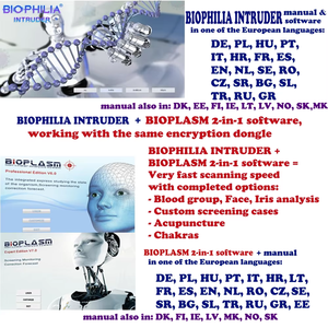 Escáner Facial de Alta Calidad, Biophilia Intruder NLS, Terapia de Biorresonancia 2 en 1, Software Bioplasm, Analizador de Piel 3D con IA - Product Image 6