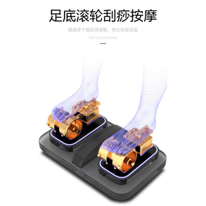 Fauteuil de massage automatique avec rails SL, bras robotiques 3D, capsule spatiale de luxe pour la maison, massage des pieds en gravité zéro - Product Image 4