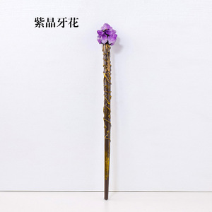 Baguette magique en pierre brute en cristal naturel pour bricolage Halloween sceptre pierres précieuses semi-précieuses accessoires de personnel en gros - Product Image 6