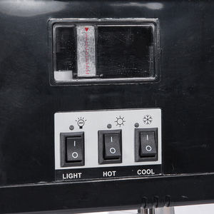 フェイススチーマー2025プロ用ブラックデジタル液晶画面フェイシャルスチーマーオゾン気化器コールド & ホットダブルジェットフェイススチーマー - Product Image 5