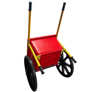 Carrinho De Mão De Duas Rodas De Metal De Grande Capacidade Customizável OEM Pequeno Jardim Dump Handcart Construção Handcart - Product Image 4