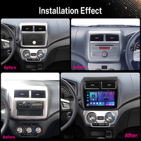 Autoradio Android Carplay avec écran tactile de 9 pouces, lecteur stéréo double din, pour Toyota Wigo 2013 ~ 2017 2018 2019 2020