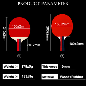 123sports Offre Spéciale-<span class=keywords><strong>raquette</strong></span> <span class=keywords><strong>de</strong></span> Tennis <span class=keywords><strong>de</strong></span> Table <span class=keywords><strong>de</strong></span> niveau <span class=keywords><strong>de</strong></span> Performance, ensemble <span class=keywords><strong>de</strong></span> balles <span class=keywords><strong>de</strong></span> <span class=keywords><strong>Ping</strong></span>-<span class=keywords><strong>Pong</strong></span> avec caoutchouc approuvé pour le jeu <span class=keywords><strong>de</strong></span> tournoi - Product Image 2