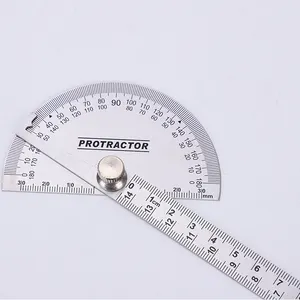 Easy to Use Universal Angle Ruler Degree Protractor Degree Protractor Tool Stainless Steel Protractor