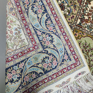 พรมไหมลายโอเรียนทัลเปอร์เซียสี่ฤดู ขนาด 4x6 ฟุต พร้อมลายบาค์ติอาเรียร์ บาค์ติยาเรียร์ พาราไดซ์ การ์เด้น สำหรับตกแต่งห้องนอนสไตล์อิสลาม - Product Image 6