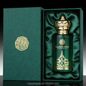 ขวดน้ำหอมแบบกำหนดเองระดับไฮเอนด์ ขวดแก้วสีดำด้าน พิมพ์โลโก้ได้ตามต้องการ ขวดน้ำหอมหรูหราพร้อมบรรจุภัณฑ์ - Product Image 2