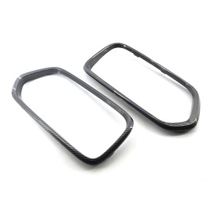 Marco de Rejilla Delantera para BMW X2, Textura de Carbono, Negro Brillante, Negro Mate, ABS, Repuesto para Actualización Retrofit F39 - Product Image 2