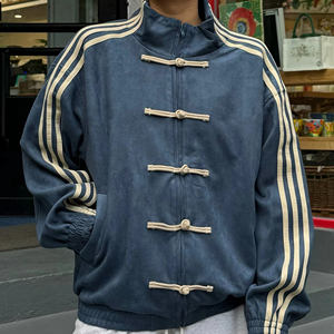 Áo khoác nam cổ đứng dáng rộng, túi hộp, chất liệu cao cấp, bán chạy mùa xuân thu 2025 - sản phẩm mới - Product Image 1