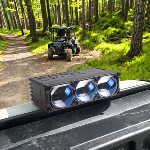 ไฟสปอร์ตไลท์รถยนต์ Sanvi S300 กำลังสูง พร้อมพัดลม ไฟ LED สำหรับกระจังหน้า ไฟตัดหมอก ไฟทำงาน ไฟเสริมภายนอก สำหรับออฟโรด - Product Image 1