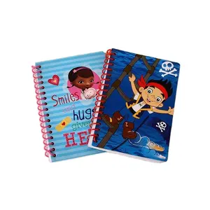 2024 Cuadernos de publicidad de diseño personalizado barato lindo para niños en espiral