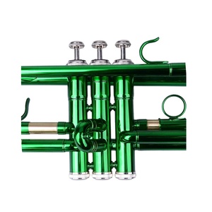<span class=keywords><strong>Trompette</strong></span> SEASOUND OEM BB Green Trompeta JYTR401GR avec corps en laiton - Product Image 6