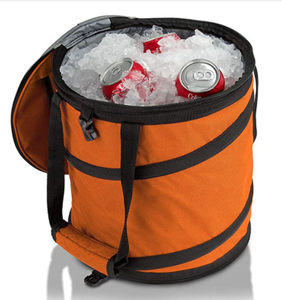 Sac à lunch isolé pliable personnalisé en PVC fourre-tout Portable 5L-50L conteneur alimentaire thermique étanche refroidisseur de vin pour le camping 10L - Product Image 5