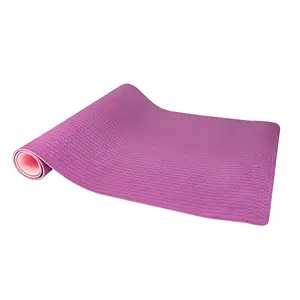 Pabrik Harga Murah Produsen Kualitas Tinggi Non Slip Tahan Air Kenyamanan Warna Ganda Latihan Tpe Yoga Mat