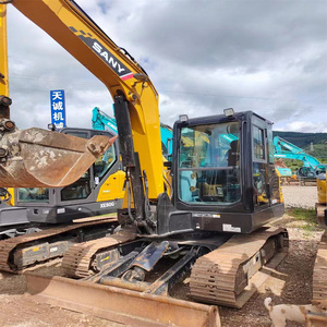 Les composants principaux de l'ensacheuse CAT 307.5 d'occasion comprennent un moteur, une machine de construction de roulements d'engrenages à vendre - Product Image 5