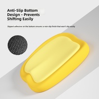 Coussin de siège ergonomique en mousse à mémoire de forme pour soulager la pression, idéal pour les longues sessions de travail sur chaise de bureau