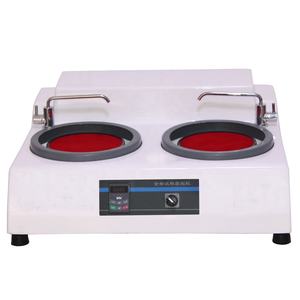 MP-2DE metallo grafische Probens chleif-und Polier maschine mit doppelter Scheiben doppels teuerung - Product Image 3