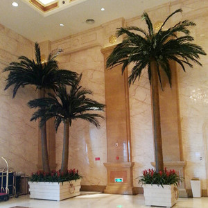 Alta resistencia a la temperatura Artificial jardín árbol Washingtonia Robusta interior y los árboles de palma - Product Image 6