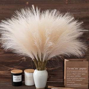 Herbe de la Pampa Artificielle Moelleuse de 56,5 cm – Décoration Bohème pour Mariages, Fêtes et Maison - Product Image 4