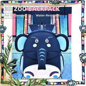 Sac à dos d'école pour enfants avec motif d'animaux mignons, sac à dos pour filles, sac à jouets, sac à dos de dessin animé pour enfants - Product Image 2