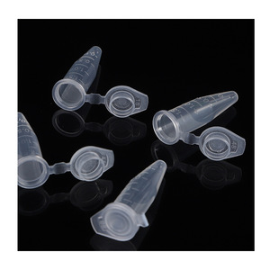 Yuan Yi Centrifuge <b>Tubes</b> Transparent <b>Plastic</b> Graduated With Cap For Laboratory Use - Product Image 4
