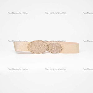 Nuevas hebillas <span class=keywords><strong>de</strong></span> cinturón personalizadas, hebilla redonda tejida <span class=keywords><strong>de</strong></span> paja PP, cubierta <span class=keywords><strong>de</strong></span> cintura a la moda, cinturón <span class=keywords><strong>de</strong></span> vestir decorativo, correas <span class=keywords><strong>de</strong></span> <span class=keywords><strong>rafia</strong></span>, cinturones para <span class=keywords><strong>mujer</strong></span> - Product Image 6