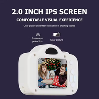 Cámara Infantil K03 con Doble Lente, Grabadora de Video HD 1080P, Reproductor de Música MP3 y Juegos de Rompecabezas Educativos, Mini Videocámara Digital de Juguete con Diseño de Dibujos Animados
