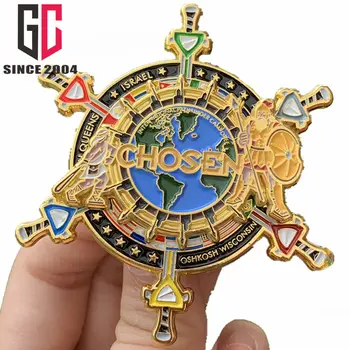 Factory Custom Logo metal enamel lapel pin manufacturer