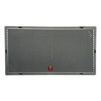 Caisson de basses passif multimédia haut de gamme double 18 pouces avec haut-parleur Bluetooth