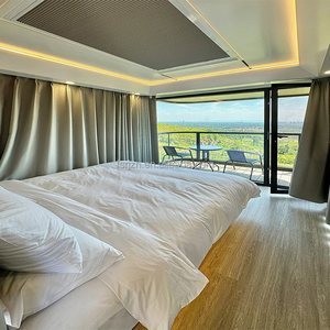 <span class=keywords><strong>Casa</strong></span> de espacio moderno desmontada móvil <span class=keywords><strong>casa</strong></span> pequeña Casas prefabricadas Modernas instalaciones de ocio para Villa Material de acero - Product Image 3