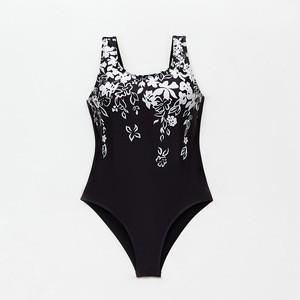 Traje de Baño de Una Pieza para Mujer, de la Mejor Calidad, con Estampado Floral, Logo Frontal, Talla Grande, Servicio OEM - Product Image 6
