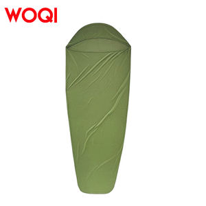WOQI Vente à chaud <span class=keywords><strong>Drap</strong></span> <span class=keywords><strong>de</strong></span> lit en polyester doux et léger Camping Voyage <span class=keywords><strong>Sac</strong></span> <span class=keywords><strong>de</strong></span> couchage confortable pour maman Doublure intérieure - Product Image 5