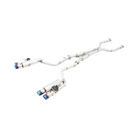 Système d'échappement Catback UML en acier inoxydable poli miroir 1,5 mm pour Lexus GSF IS500 IS350 5.0L 3.5L (partie intermédiaire à arrière complète)