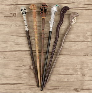 Varita Mágica de Harry Potter Hogwarts Deluxe 2026, Accesorio de Cosplay, Varita Mágica con Núcleo de Metal, Envío Directo - Product Image 2