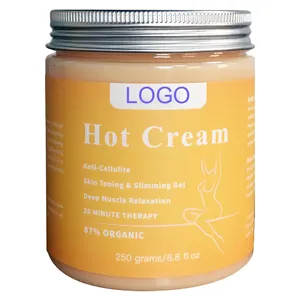 Crema caliente moldeadora de cintura, Abdomen y glúteos, crema anticelulitis reafirmante corporal, quema de <span class=keywords><strong>grasa</strong></span>, adelgazante - Product Image 1