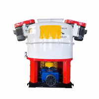 Nouvelle mélangeuse de sable vert à rotors série GS avec moteur et roulement, machine de mélange de sable de fonderie haute productivité pour usine de fonderie