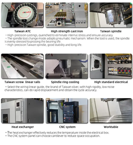 Machine de fraisage CNC chinoise moins chère VMC866, machine CNC <span class=keywords><strong>DMG</strong></span> <span class=keywords><strong>Mori</strong></span> 5 axes - Product Image 6