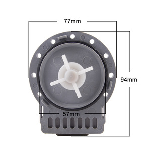 Bomba de desagüe para lavadora Psb 30W, motor P25 1, bomba centrífuga monofásica para lavadora automática de tambor doméstica - Product Image 1