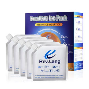 Paquete de hielo reutilizable, paquetes de congelador frío de larga duración <span class=keywords><strong>para</strong></span> refrigeradores y bolsas de Almuerzo - Product Image 3