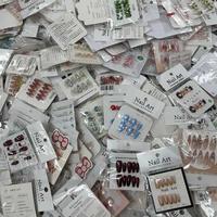 Uñas Postizas Hechas a Mano con Diseños Variados al por Mayor, Uñas Artificiales de Alta Calidad, Suministros para Arte de Uñas