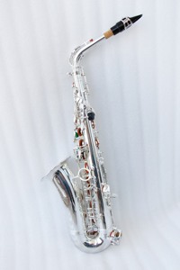 Di alta qualità argento sassofono contralto professionale in ottone corpo Eb Woodwind Orchestra Saksofon sassofon sassofono contralto - Product Image 2