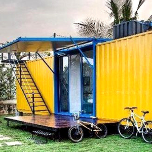 Xindian 20ft container nhà-hot bán container biệt thự và cửa hàng làm bằng thép và bánh sandwich Panel cho cửa hàng và trung tâm sử dụng - Product Image 2