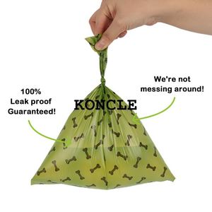 Bolsas Biodegradables para Desechos de Perros, Impresas con Logotipo Personalizado, Ecológicas, Hechas de Maicena+PLA+PBAT, Bolsas para Excremento de Perro, Gran Venta - Product Image 2