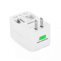 Mini tout en un chargeur de voyage universel dans le monde adaptateur secteur AU US UK EU convertisseur prise de Conversion