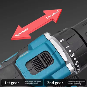 Perceuse sans fil <span class=keywords><strong>Makita</strong></span> BL Motor 18V avec batterie au lithium, mandrin sans clé, pour menuiserie, décoration intérieure, réparation de matériel - Product Image 5