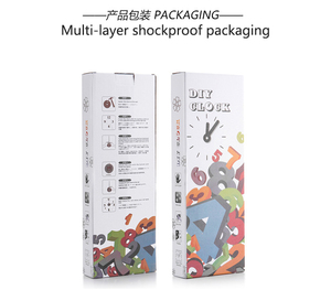 K & B Home Fancy DIY 3D Trang Trí Có Thể Tháo Rời Reloj Pared Sticker Đồng Hồ Treo Tường Cho Phòng Khách - Product Image 5