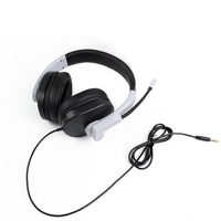 Geräuschunterdrückendes Gaming-Headset für PS5, PS4, Xbox, Switch, PC, Kopfhörer mit Mikrofon, kabelgebundener Ohrhörer, 3,5-mm-Anschluss