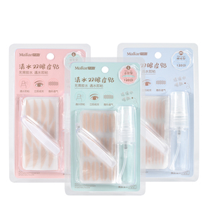 Venta al por mayor de cinta adhesiva invisible impermeable para doble párpado, 120 unidades, parche para <span class=keywords><strong>párpados</strong></span> <span class=keywords><strong>caídos</strong></span>, material adhesivo, tamaño L, natural, OEM - Product Image 5