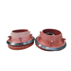 Pièces d'usure de haute qualité GP300S Concave et Mantle 814317178300 pour concasseur à cône, pièce en fonte de manganèse - Product Image 3